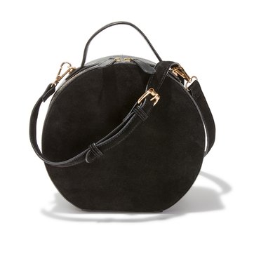 Bolso grande y redondo de piel LA REDOUTE COLLECTIONS