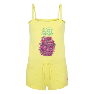 Combinaison Été Fille 7-11 Ans - Romper Fluide Sans Manches à Volants Chic & Confortable - Salopette Ample Vacances Plage