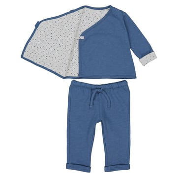 Ensemble Body Croisé Et Pantalon Bébé En Coton Biologique GOTS - Très Doux Et Confortable - Pour Fille Et Garçon - Blanc