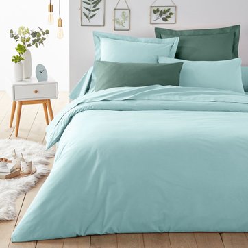 Housse De Couette Bleu Canard Adultes La Redoute