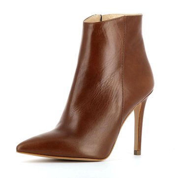 bottine talon cuir femme