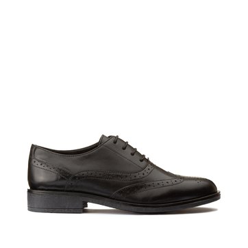 black suede brogues womens