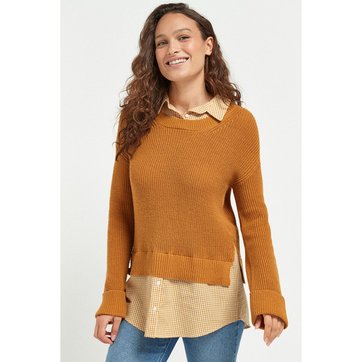 Pull Chemise Femme La Redoute