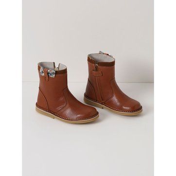 boots camel fille