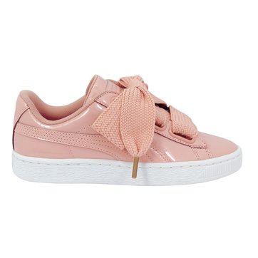 puma heart canvas rose