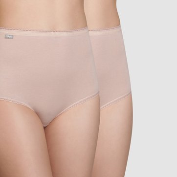 Lote de 2 cuecas, Maxi Coton PLAYTEX