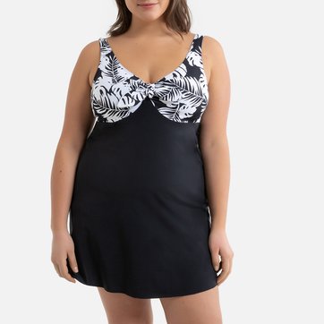 Maillot de bain 1 pièce, avec jupette intégrée LA REDOUTE COLLECTIONS PLUS