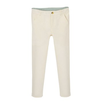 Pantalon Lin Beige Garcon La Redoute