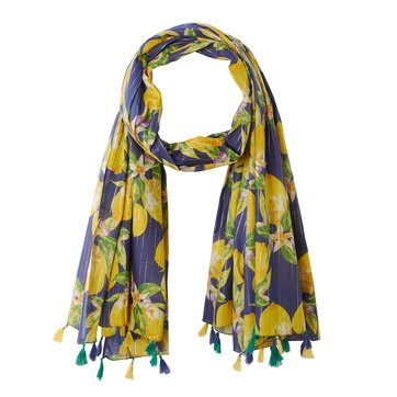 Lenço com estampado limões LA REDOUTE COLLECTIONS