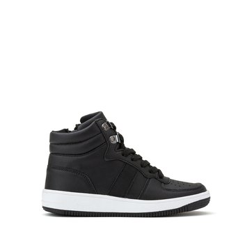 kids leather high tops
