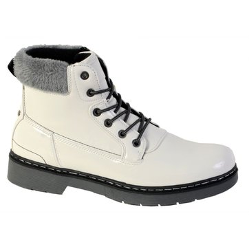 bottines blanche femme