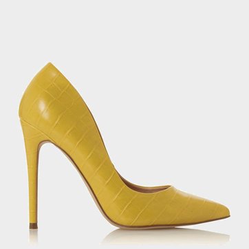 chaussure jaune femme pas chere