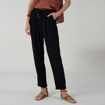Hose mit Taschen und Kordelzug, gerade Form, fliessend MOLLY BRACKEN