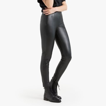 Leggings de piel sintética LA REDOUTE COLLECTIONS