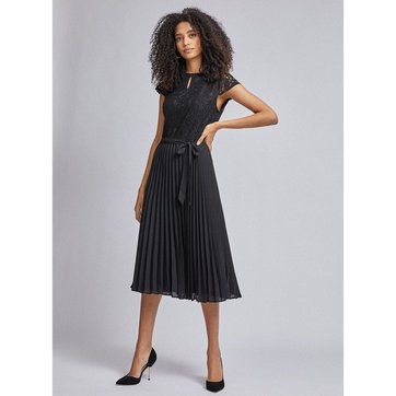 robe dentelle mi longue