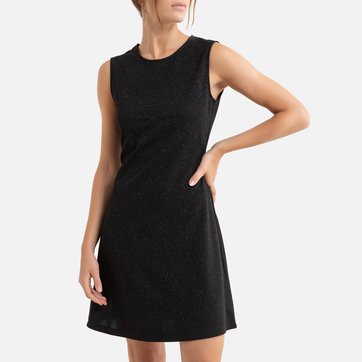 Kurzes Kleid, ausgestellte Form, runder Ausschnitt, ärmellos MOLLY BRACKEN