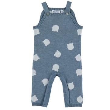 Salopette Bébé Biscarosse - Molleton Léger, Bretelles Réglables, Poche Kangourou - 58% Coton, 42% Polyester - 4
