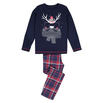 Pijama bimatéria, 3-12 anos LA REDOUTE COLLECTIONS