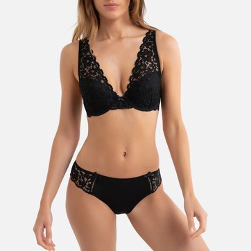 Spitzen-BH mit Volumeneffekt, Foulard-Form LA REDOUTE COLLECTIONS