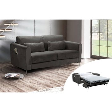 Canapé Convertible Gris Anthracite La Redoute