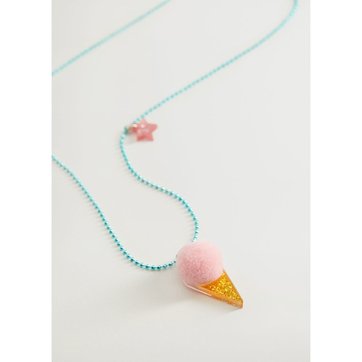 onedayday Rhinoc/éros Collier Oiseau V/élo Pendentif V/élo Enfant Ado Bijoux Jour Cadeau F/ête des M/ères
