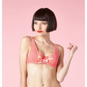 Soutien-gorge Chantal Thomass - Modèle Audacieuse - Taille 85C Couleur Muscade - Neuf Avec étiquettes