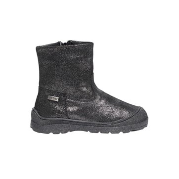 bottine noire pailletée
