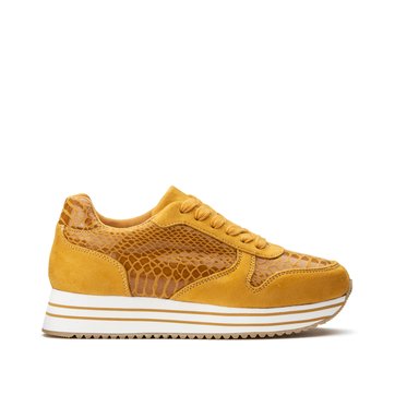 Sneakers in Reptiloptik mit dicker Sohle LA REDOUTE COLLECTIONS