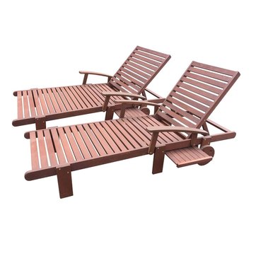 Chaise Longue De Jardin En Bois