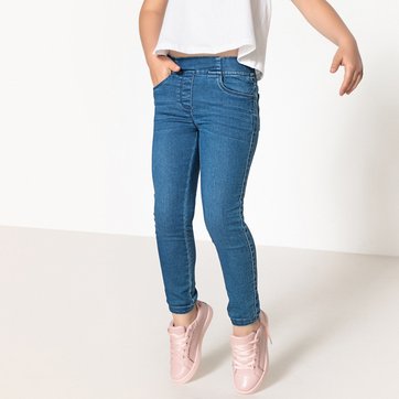 Jeggings de ganga, 3-12 anos Jeggings de ganga, 3-12 anos LA REDOUTE COLLECTIONS