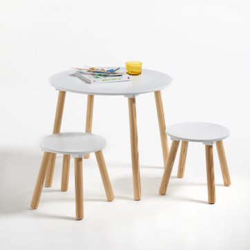 Table et 2 tabourets enfant Jimi LA REDOUTE INTERIEURS