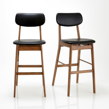 Chaise de bar, lot de 2, WATFORD LA REDOUTE INTERIEURS