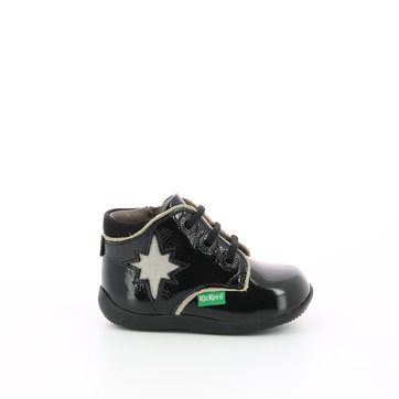 Botas envernizadas em pele, Birock KICKERS