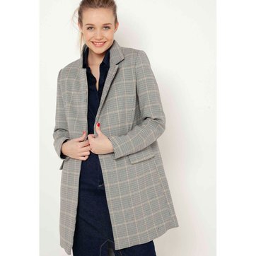 Manteau femme CAMAIEU | La Redoute Manteau droit Camaieu | La Redoute