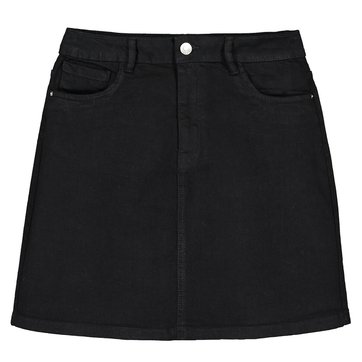 Saia direita em ganga, 10-18 anos LA REDOUTE COLLECTIONS
