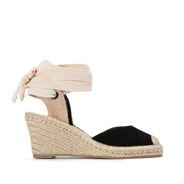 Espadrilles mit Keilabsatz, Leder LA REDOUTE COLLECTIONS