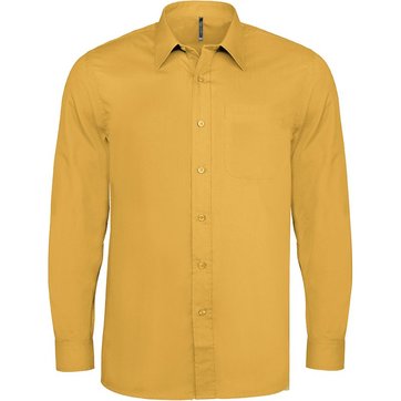 chemise jaune