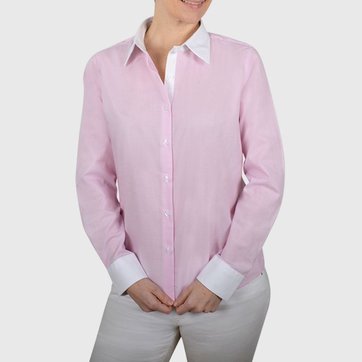 chemise rose femme