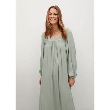 robe longue couleur pastel