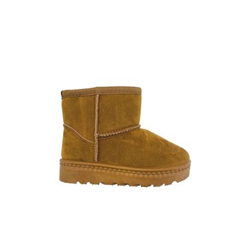 boots fourrées femme camel