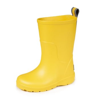 botte de pluie jaune femme