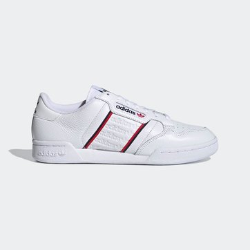 adidas continental 80 rouge homme