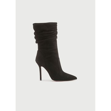 botte talon aiguille noir