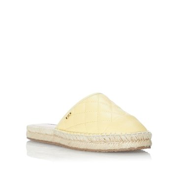 espadrilles jaune moutarde