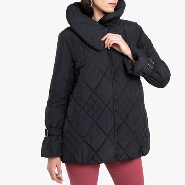 Chaqueta acolchada semilarga con cierre de cremallera, para pleno invierno ANNE WEYBURN