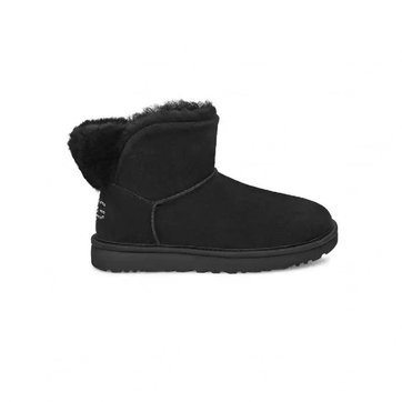 Botte ugg noir femme Sale