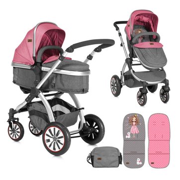 poussette combine rose