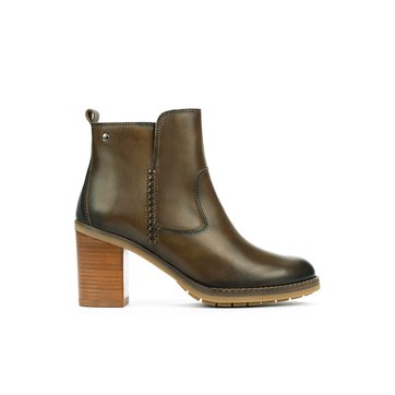 bottines vertes tamaris