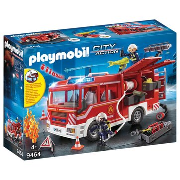 remorque pompier playmobil