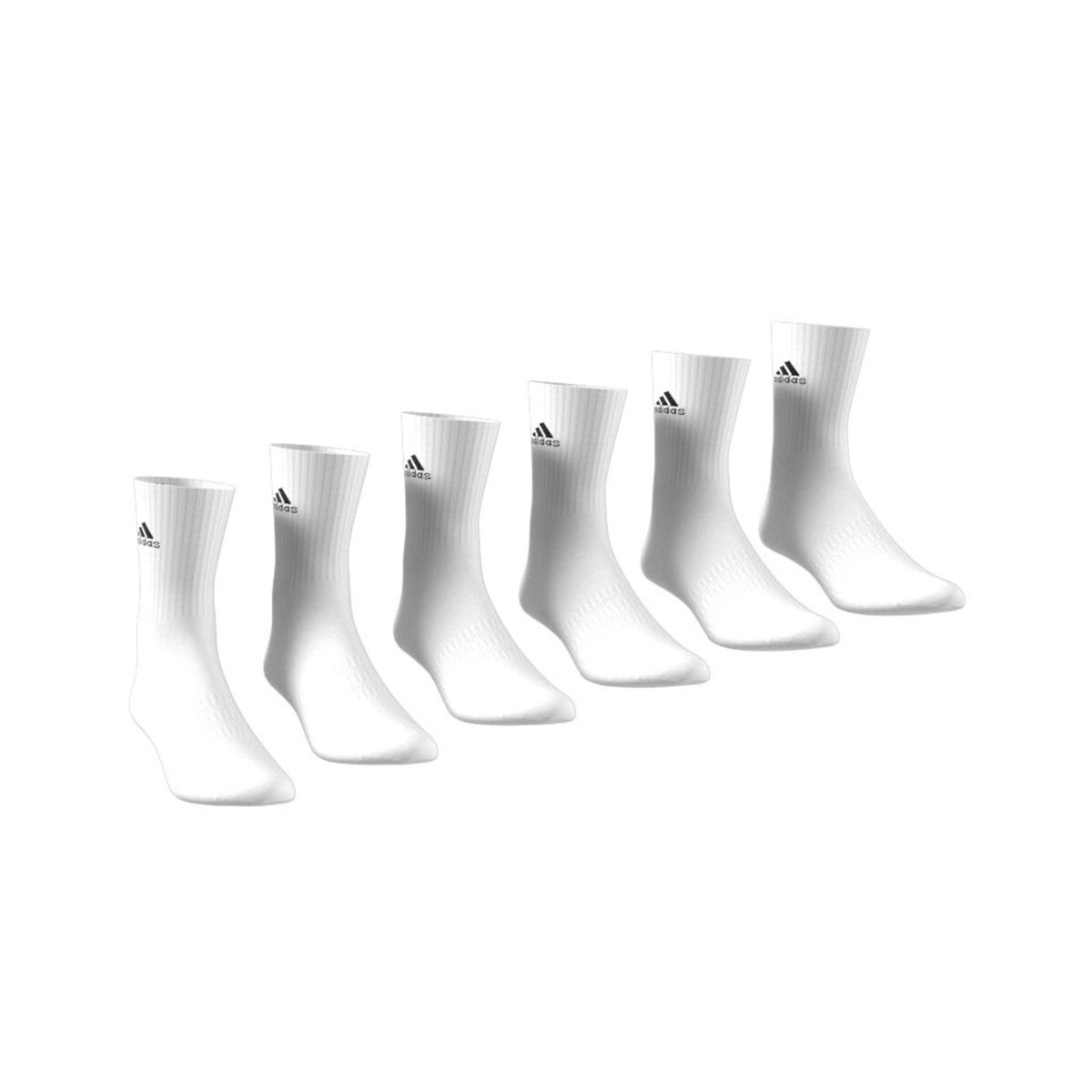 Image of Pack of 6 Pairs of Crew Socks